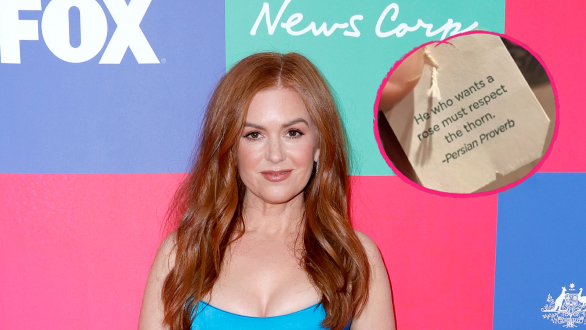 Isla Fisher teilt persisches Sprichwort nach Trennung von Sacha Baron Cohen