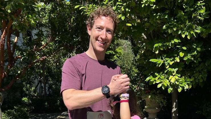 Mark Zuckerberg verbringt ruhigen Abend mit Tochter Aurelia und enthüllt Statue von Priscilla Chan