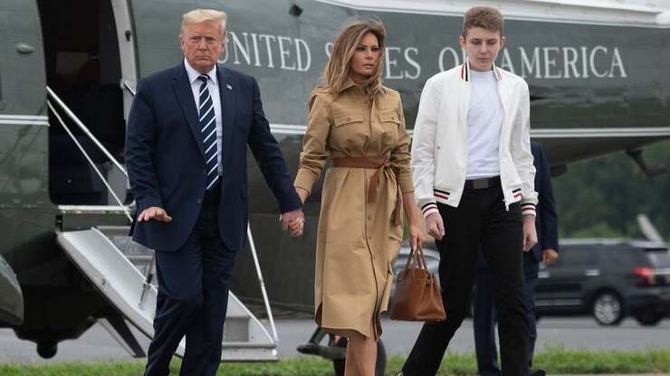 Barron Trump beginnt Studium an der New York University nach Abschluss an der Oxbridge Academy