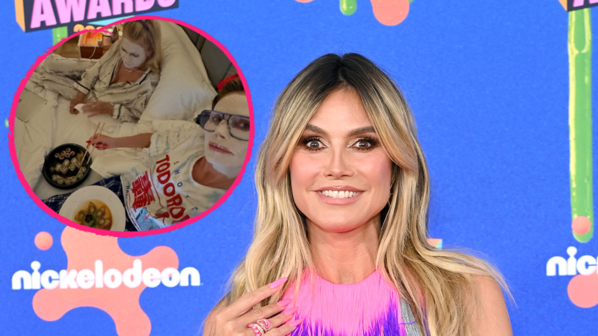 Heidi Klum verbringt entspannte Spa-Zeit mit Mutter Erna und teilt Selfie auf Instagram