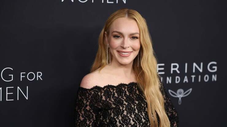 Seltene Blitzlichter: Lindsay Lohan und Ehemann Bader Shammas beim Filmpremiere in New York