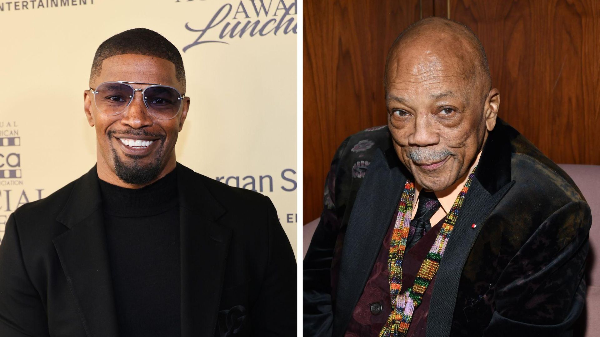 Jamie Foxx teilt bewegende Hommage an Quincy Jones nach dessen Tod am 3. November