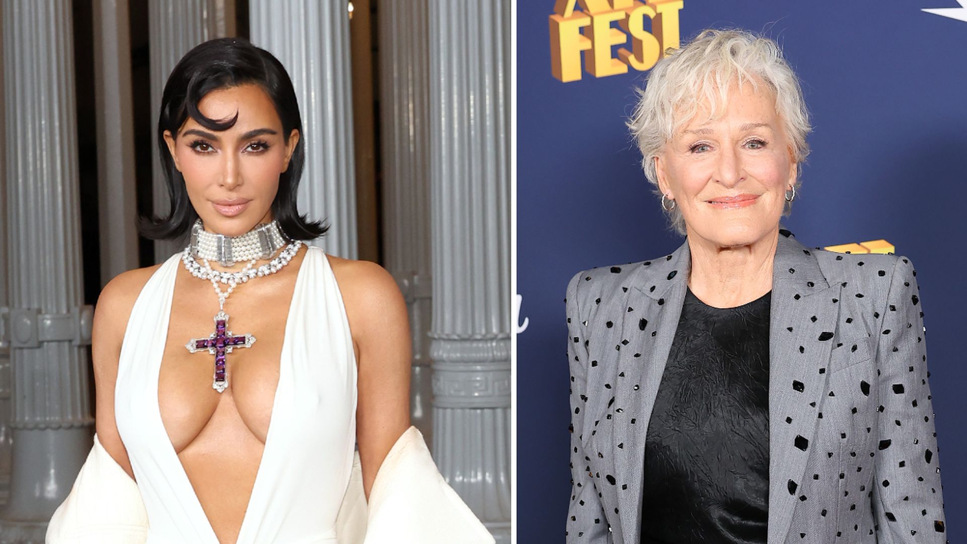 Kim Kardashian startet Schauspielkarriere in der Serie "All's Fair" mit Glenn Close an ihrer Seite